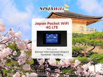 Aluguel de WIFI móvel no Aeroporto Internacional de Kansai em Osaka